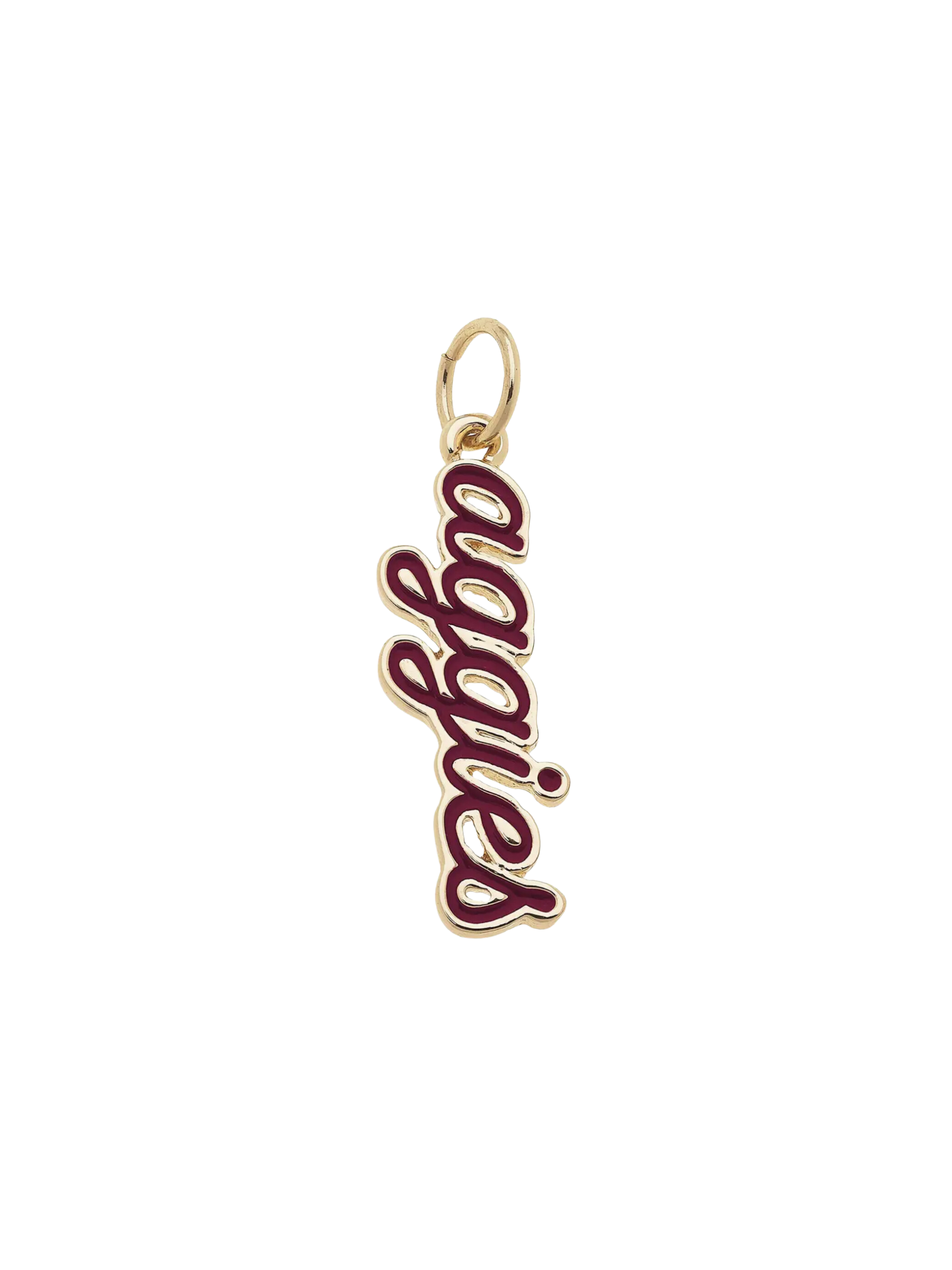 Texas A&M Aggies Script Charm