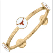 Texas Longhorns Logo Bangle