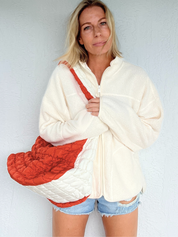 Varsity Puffer Bag
