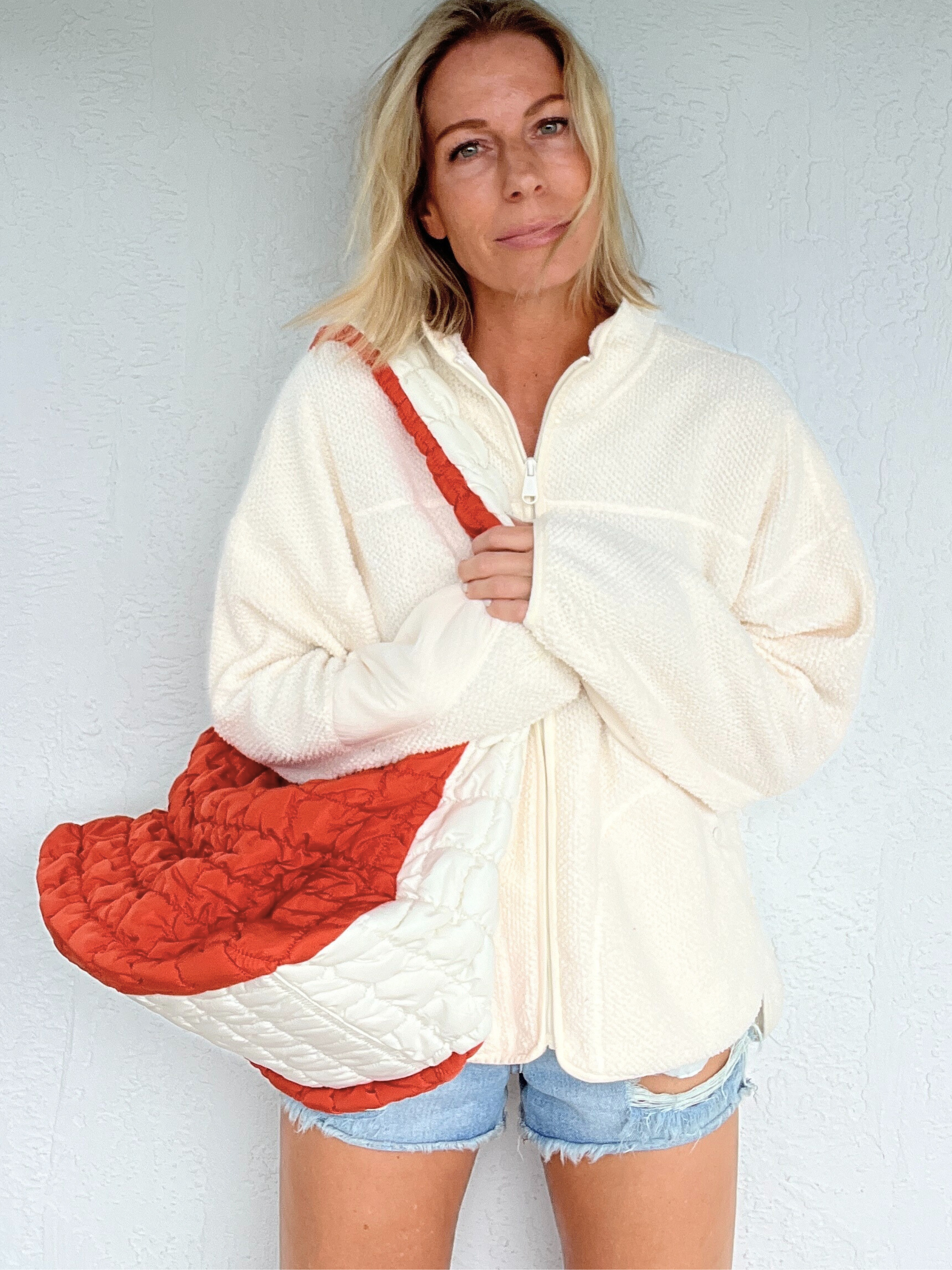 Varsity Puffer Bag