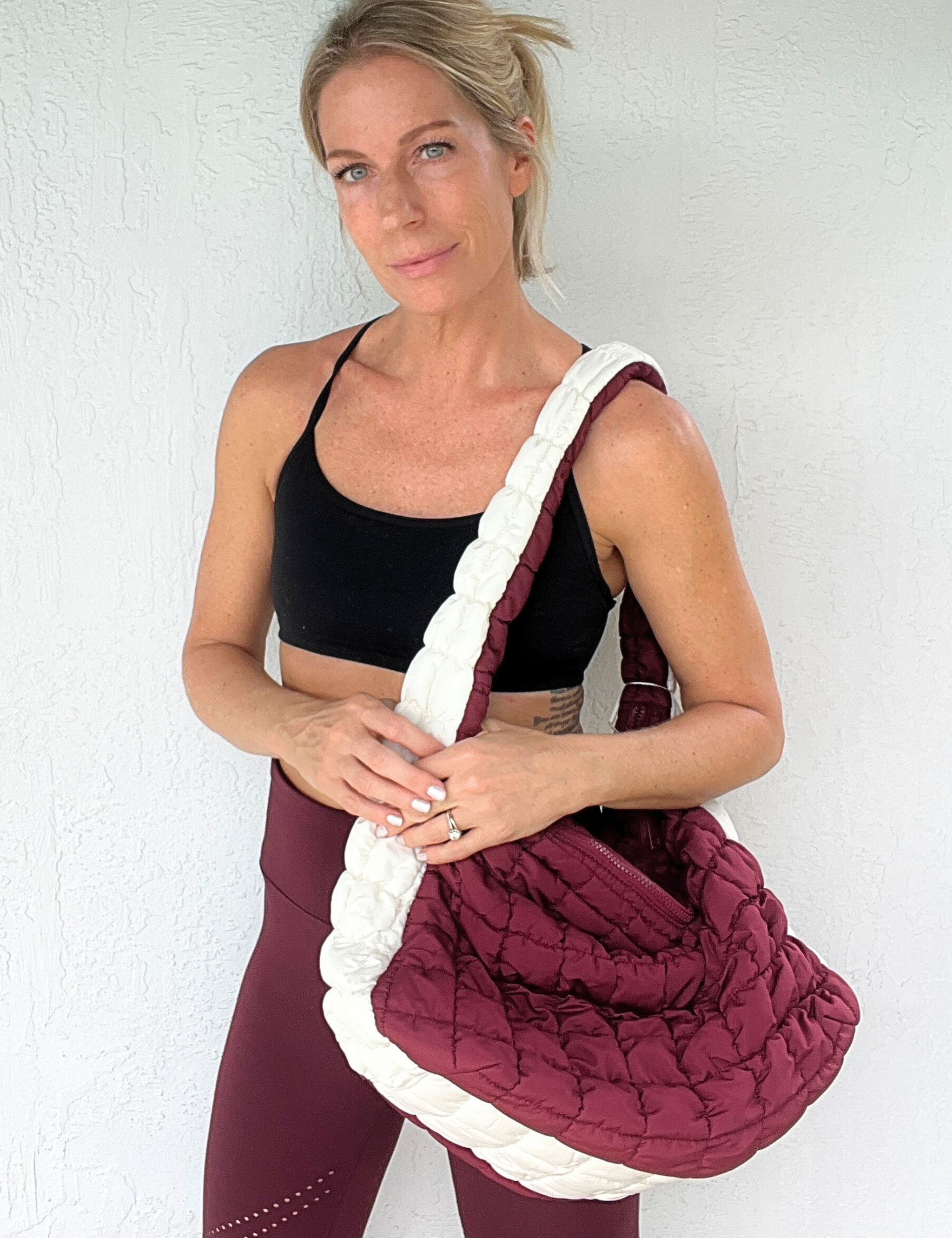 Varsity Puffer Bag