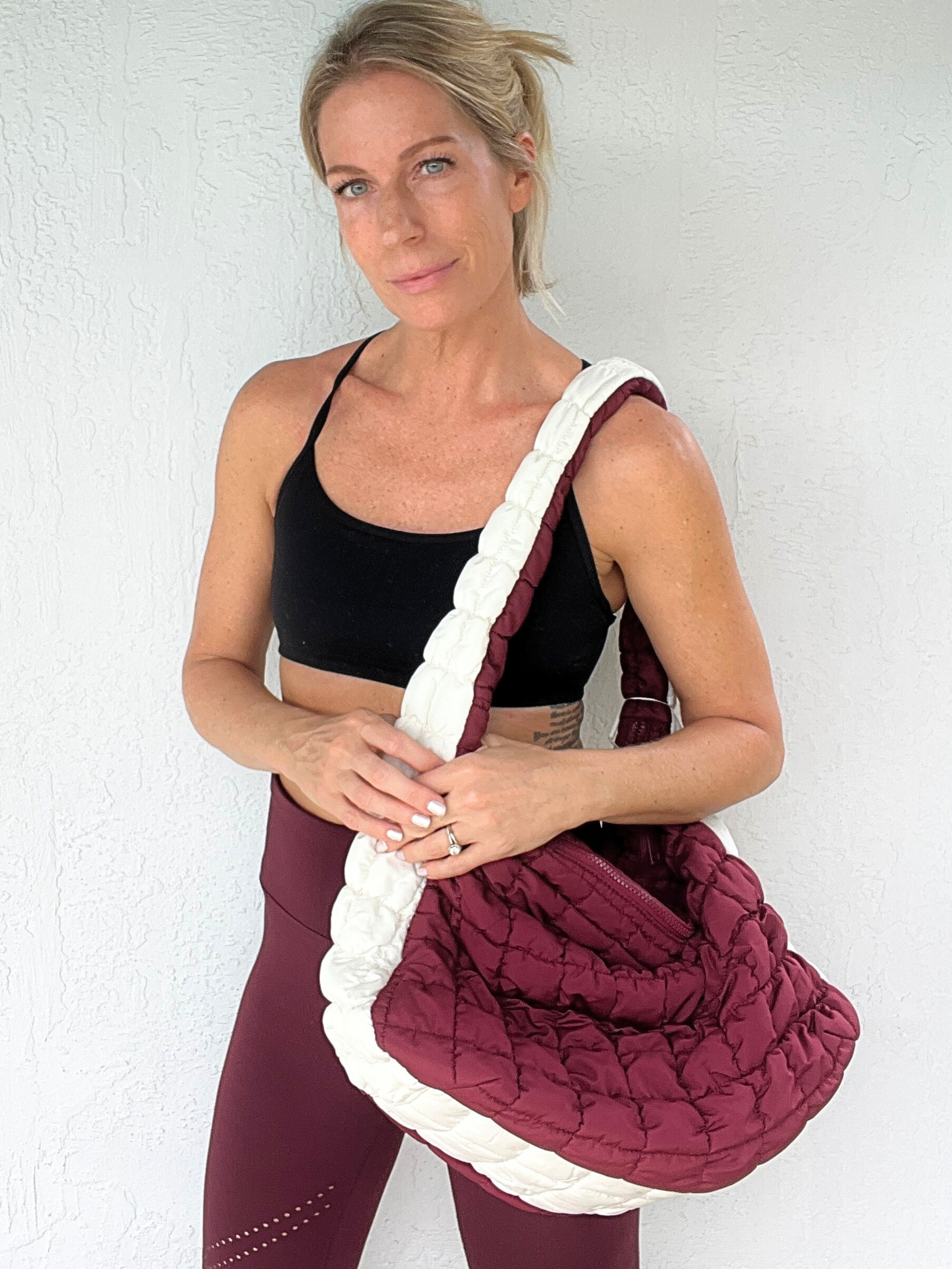 Varsity Puffer Bag