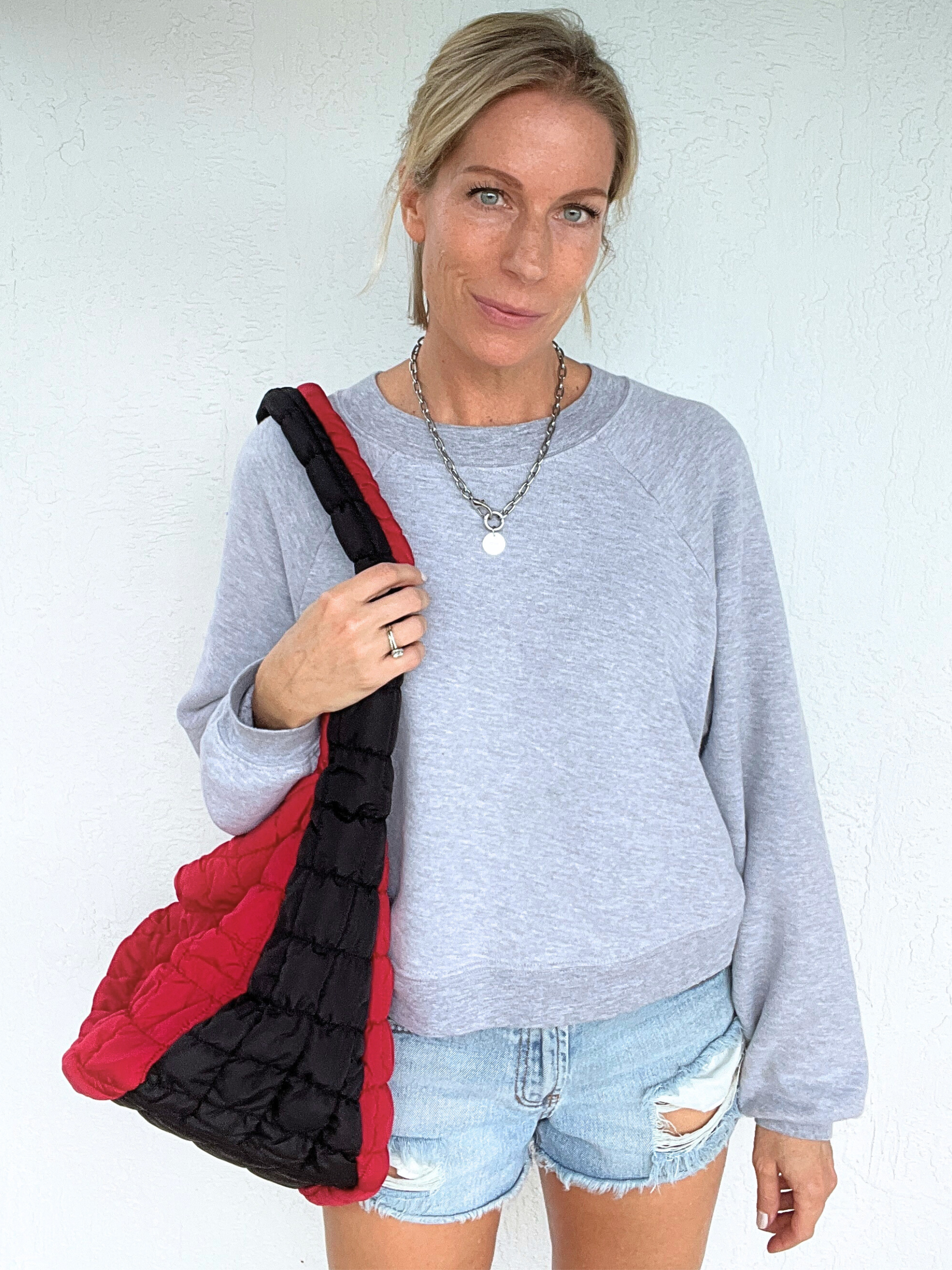 Varsity Puffer Bag