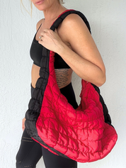 Varsity Puffer Bag