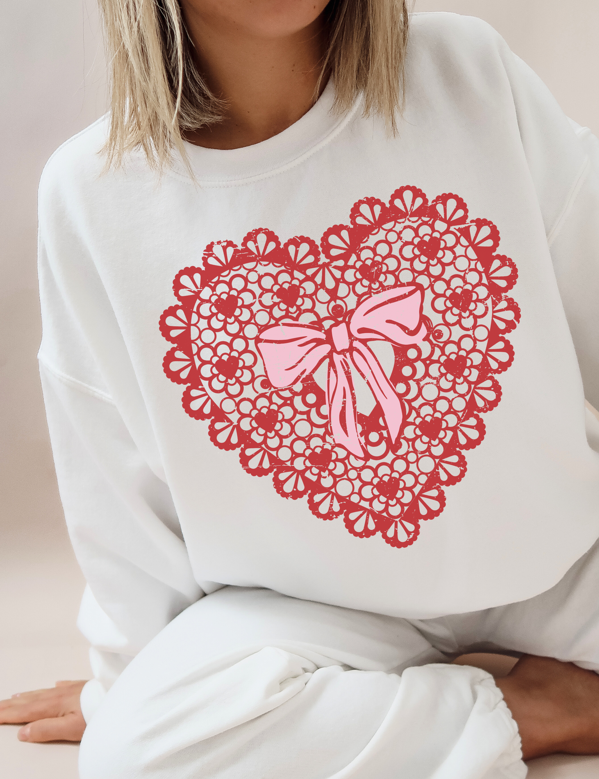 Vintage Heart Crewneck