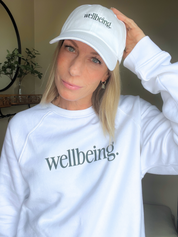 wellbeing Hat in White